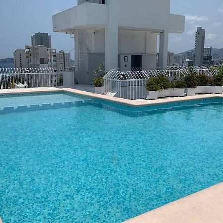 T2 Depto Advance Acapulco C Alberca Increible Appartement Buitenkant foto