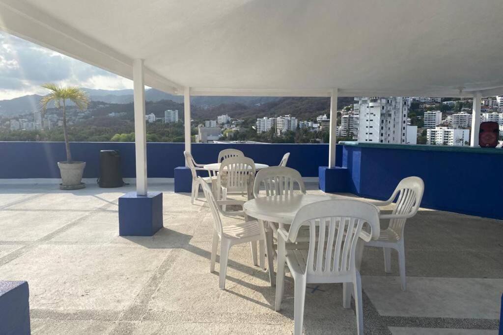 T2 Depto Advance Acapulco C Alberca Increible Appartement Buitenkant foto