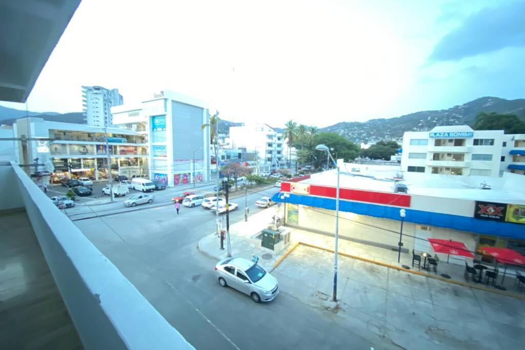 T2 Depto Advance Acapulco C Alberca Increible Appartement Buitenkant foto